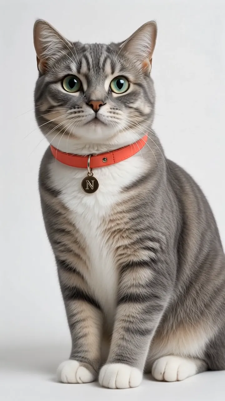 Mascote gato da Navros Pet